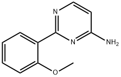 4-Amino-2-(2-methoxyphenyl)pyrimidine Structure