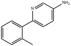 6-(2-METHYLPHENYL)PYRIDIN-3-AMINE, 1226158-23-1, 結(jié)構(gòu)式