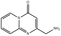 4H-Pyrido[1,2-a]pyrimidin-4-one, 2-(aminomethyl)- Struktur