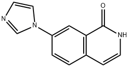 1(2H)-Isoquinolinone, 7-(1H-imidazol-1-yl)- Struktur