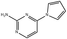 2-Amino-4-(1H-pyrrol-1-yl)pyrimidine Structure