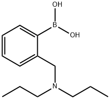 (2-((dipropylamino)methyl)phenyl)boronic acid Struktur