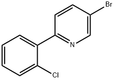 5-bromo-2-(2-chlorophenyl)pyridine Struktur