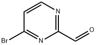 4-bromopyrimidine-2-carbaldehyde Struktur
