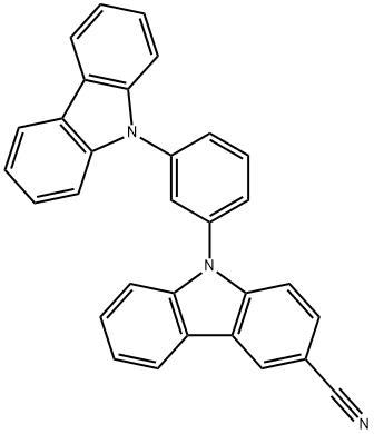 9H-Carbazole-3-carbonitrile, 9-[3-(9H-carbazol-9-yl)phenyl]-