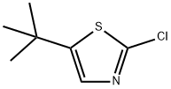 2-Chloro-5-(tert-butyl)thiazole Struktur