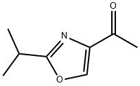1-[2-(propan-2-yl)-1,3-oxazol-4-yl]ethan-1-one Struktur