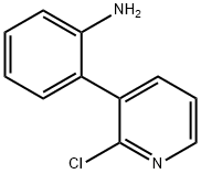 2-CHLORO-3-(2-AMINOPHENYL)PYRIDINE Struktur