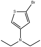 2-Bromo-4-(diethylamino)thiophene, 1622840-14-5, 結(jié)構(gòu)式