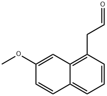 2-(2-methoxynaphthalen-8-yl)acetaldehyde Struktur