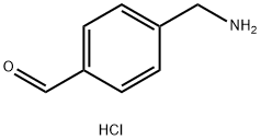 4-(aminomethyl)benzaldehyde hydrochloride Struktur