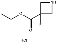 ethyl 3-fluoroazetidine-3-carboxylate hydrochloride Struktur