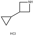 3-cyclopropylazetidine hydrochloride Struktur