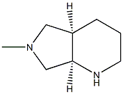 (4aR,7aR)-6-methyloctahydro-1H-pyrrolo[3,4-b]pyridine Struktur