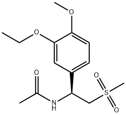 (S)-N-(1-(3-Ethoxy-4-methoxyphenyl)-2-(methylsulfonyl)ethyl)acetamide|(S)-N-(1-(3-乙氧基-4-甲氧基苯基)-2-(甲基磺?；?乙基)乙酰胺
