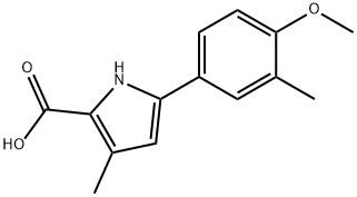 5-(4-Methoxy-3-methylphenyl)-3-methyl-1H-pyrrole-2-carboxylic acid|5-(4-Methoxy-3-methylphenyl)-3-methyl-1H-pyrrole-2-carboxylic acid