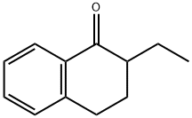 2-ethyl-1,2,3,4-tetrahydronaphthalen-1-one Struktur
