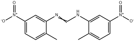 (E)-N,N'-bis(2-methyl-5-nitrophenyl)methanimidamide Struktur