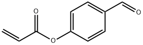 2-Propenoic acid, 4-formylphenyl ester Struktur