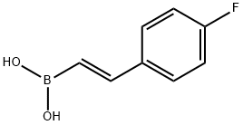 [(E)-2-(4-Fluorophenyl)ethenyl]boronic acid Struktur