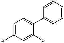 2-Chloro-4-bromobiphenyl Struktur