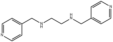 1,2-bis(4-picolylamino)ethane Struktur