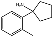 1-(2-Methylphenyl)cyclopentanamine Struktur