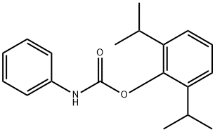 2,6-DIISOPROPYLPHENYL N-PHENYLCARBAMATE Struktur