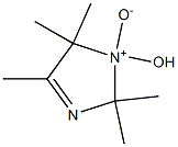 1-HYDROXY-2,2,4,5,5-PENTAMETHYL-3-IMIDAZOLINE-1-OXIDE Struktur