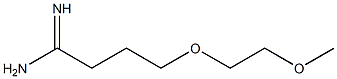 4-(2-methoxyethoxy)butanimidamide Struktur