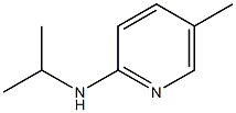 5-methyl-N-(propan-2-yl)pyridin-2-amine Struktur