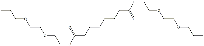 Hexane-1,6-dicarboxylic acid bis[2-(2-propoxyethoxy)ethyl] ester Struktur