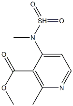methyl 2-(N-methylmethan-4-ylsulfonamido)nicotinate