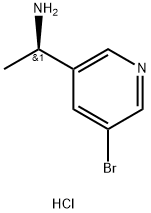 (1R)-1-(5-BROMO(3-PYRIDYL))ETHYLAMINE DIHYDROCHLORIDE Structure