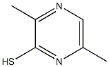 3,6-dimethylpyrazine-2-thiol Struktur