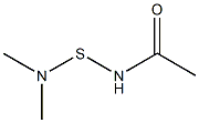 N,N-DIMETHYL AMINOTHIO ACETAMIDE Structure