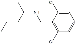 [(2,6-dichlorophenyl)methyl](pentan-2-yl)amine Struktur