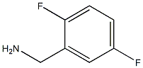 1-(2,5-difluorophenyl)methanamine Struktur