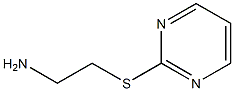2-[(2-aminoethyl)sulfanyl]pyrimidine Struktur