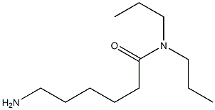 6-amino-N,N-dipropylhexanamide 結構式