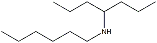 heptan-4-yl(hexyl)amine Struktur