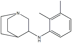 N-(2,3-dimethylphenyl)-1-azabicyclo[2.2.2]octan-3-amine Struktur