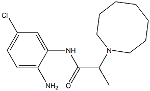 N-(2-amino-5-chlorophenyl)-2-(azocan-1-yl)propanamide Struktur