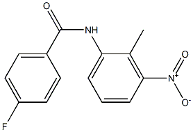 4-fluoro-N-(2-methyl-3-nitrophenyl)benzamide