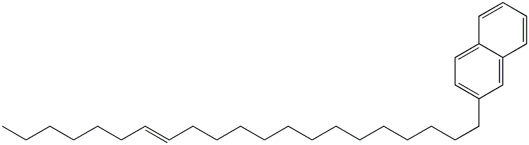 2-(14-Henicosenyl)naphthalene Struktur