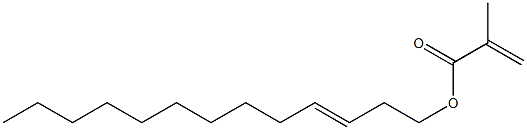 Methacrylic acid (3-tridecenyl) ester Struktur