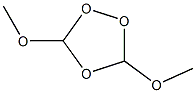 3,5-Dimethoxy-1,2,4-trioxolane Struktur