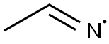 Ethylideneaminyl radical Struktur