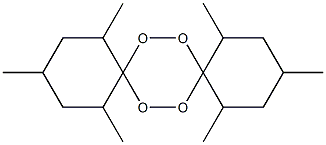 1,3,5,10,12,14-ヘキサメチル-7,8,15,16-テトラオキサジスピロ[5.2.5.2]ヘキサデカン 化學構(gòu)造式