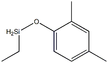 Ethyl(2,4-dimethylphenoxy)silane Struktur